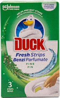 Benzi parfumate pentru toaletă pin DUCK