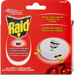Insekticídna nástraha na hubenie mravcov Raid