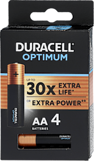 Baterie alkaliczne AA Optimum DURACELL