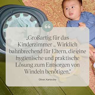 Windeleimer Twist & Click Sangenic, rosa Tommee Tippee