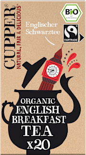 Schwarzer Tee "English Breakfast" (20 Beutel) Cupper