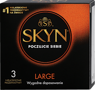 Prezerwatywy nielateksowe Large SKYN