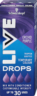 Temporäre Haarfarbtropfen - Orchid Purple Schwarzkopf LIVE