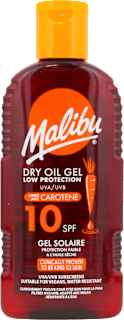 Ulei uscat pentru bronzare cu SPF10 malibu
