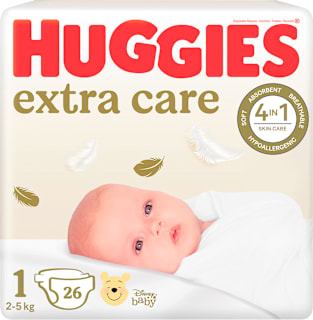 Scutece numărul 1, 2-5kg Huggies