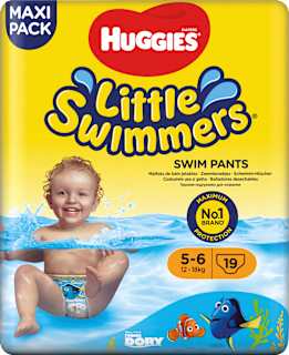 Schwimmwindeln Gr. 5/6 (12-18 kg), Maxi Pack Huggies Little Swimmers