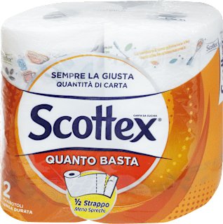 Carta da cucina Quanto Basta 2 veli Scottex