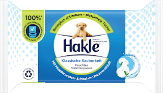 Feuchtes Toilettenpapier Klassische Sauberkeit Hakle