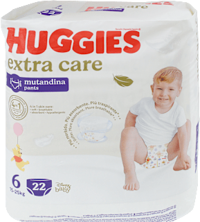 Pannolini mutandina Extra Care taglia 6 (15-22 kg) Huggies