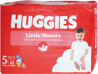 Pannolini Little Movers taglia 5 (11-25 kg) Huggies