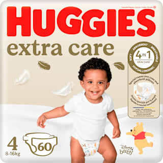 Pieluchy Extra Care 4 Mega (8-16 kg) Huggies