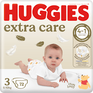 Pieluchy Extra Care 3 Mega (6-10 kg) Huggies