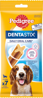 Dopolnilna hrana za pse Dentastix Pedigree