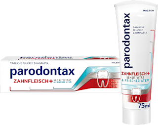 Zahnpasta Zahnfleisch + Sensitivität & frischer Atem Parodontax
