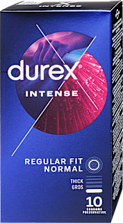 Óvszer Intense Orgasmic, bordázott és pontozott  Durex