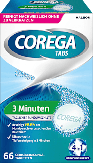 Gebissreiniger Tabs Rapid 3 Minuten COREGA
