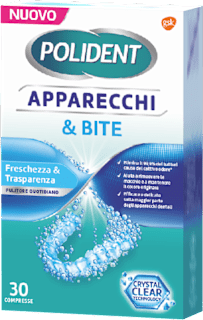 Compresse Apparecchi & Bite Polident