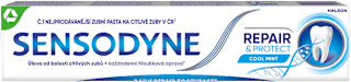 Zubná pasta s fluoridom Repair & Protect Sensodyne