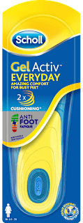 Стелки за ежедневени дамски обувки Gel Activ Casual, размер 3,5-7,5 Dr. Scholl's