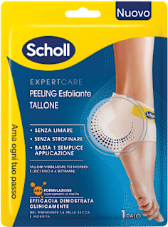 Expert Care peeling esfoliante tallone Scholl