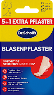 Blasenpflaster 5 + 1Extra Pflaster Scholl