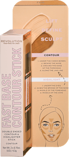 Kremni bronzer in osvetljevalec v stiku Fast Base, Fair REVOLUTION