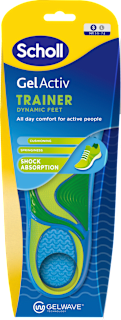 Стелки за спортни обувки Gel Active, размер S / 35.5-40.5 Scholl