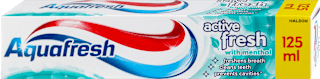 active fresh pasta za zube sa mentolom Aquafresh