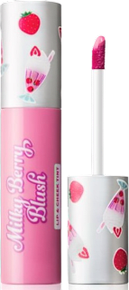 Milky Berry Blush rumenilo za usne i obraze - Strawberry Shake REVOLUTION