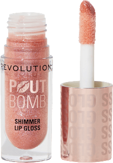 Lipgloss Pout Bomb, Shimmer Glimmer Nude REVOLUTION