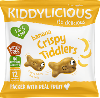 Chrumkavé banánové rybičky KIDDYLICIOUS