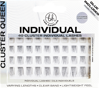 Künstliche Wimpern Individual Cluster Queen (1 Paar) bh cosmetics