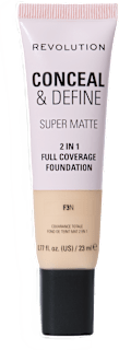 Conceal & Define Super Matte tekući puder – F3 N REVOLUTION
