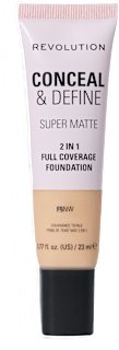 Conceal & Define Super Matte tekući puder – F5 NW REVOLUTION