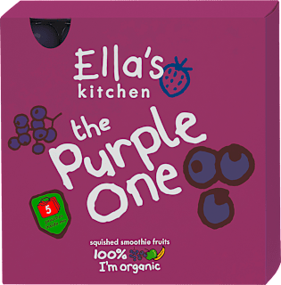 Bio ovocné smoothie s čiernymi ríbezľami Ella’s Kitchen