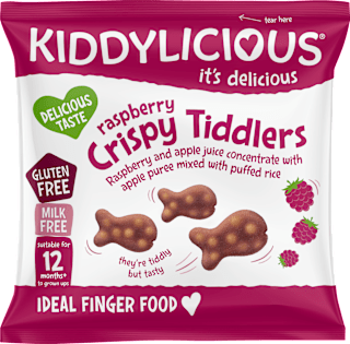 Chrumkavé malinové rybičky KIDDYLICIOUS