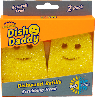 Scrub Daddy Magiczna gąbka melaminowa Eraser Daddy, 2 szt