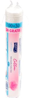 Cotton tupferi, 100+30 kom gratis WEST 3