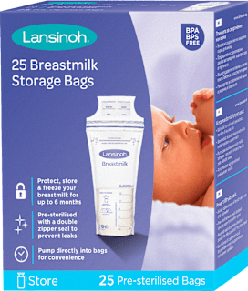 Anyatejtároló zacskó  Lansinoh