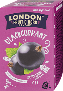 Fekete ribizli tea  London
