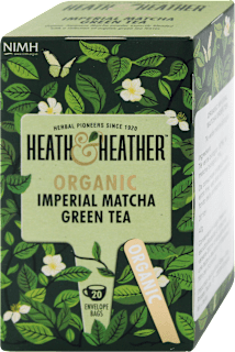 Tè verde matcha imperial biologico Heath & Heather