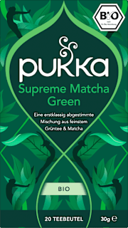 Grüner Tee mit Matcha pukka