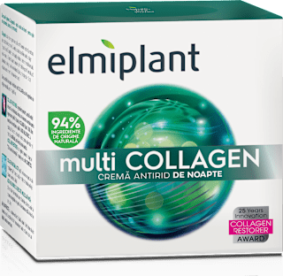 MultiCollagen cremă antirid de noapte Elmiplant