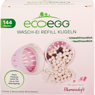Waschei mit Blumenduft Refill Kugeln Nachfüllpack Ecoegg