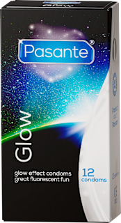 Prezerwatywy Glow świecące w ciemności 12szt. Pasante