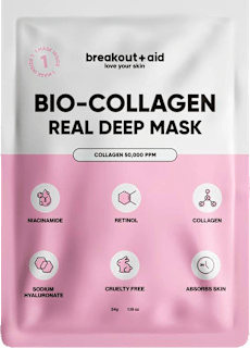 pleťová noční maska BIO-COLLAGEN breakout+aid
