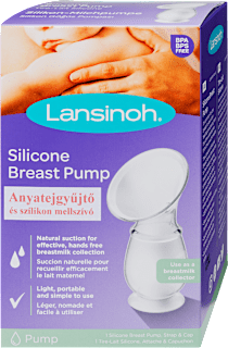 Anyatejgyűjtő és szilikon mellszívó Lansinoh