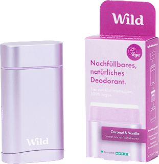 Deostick Coconut und Vanilla nachfüllbar Wild