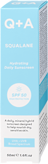 SQUALANE Hydrating Daily krema za zaštitu kože lica od sunca, SPF50 Q+A