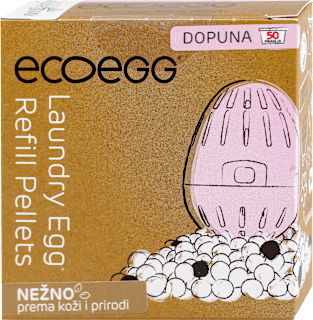Dopuna za detergent i omekšivač za veš - Spring, 50 pranja ecoegg